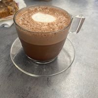 Small Soy milk hot chocolate   at Kensington Coffee in Nancy