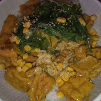 Rice tofu at Mashiro Vallila in Helsinki