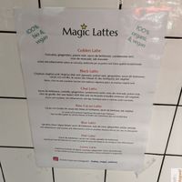 Latte at Magic Potions in Paris