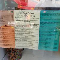 Menu at Magic Potions in Paris
