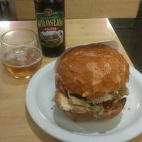 Lentil burger at Green Way - Krakow in Krakow