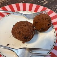 Chocolate truffles   at Misters Biskvīts in Sigulda