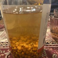 Bevanda olivello spinoso  at Ristorante Casa ARMENIA in Turin