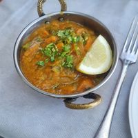 Mixed veg Bhuna at Saffron Desi in Mallorca