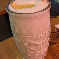 Coconut milkshake at Chawp Shop in Rennes