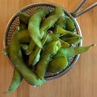 Edamame at Sushi Mazi in Portland