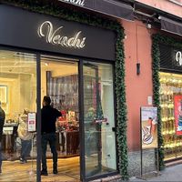 Outside shop  at Venchi Cioccolato e Gelato - Via degli Orefici in Bologna