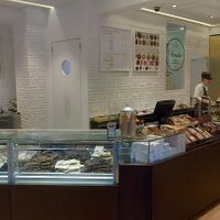 Inside gelato shop  at Venchi Cioccolato e Gelato - Via degli Orefici in Bologna