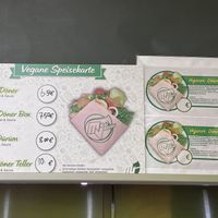 Seitan menu with döner, dürüm and a box  at Tek Döner in Frankfurt Oder