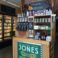 Entrance  at Organix Vegan Deli in Los Angeles