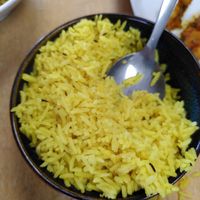 Pilau rice (August 2025) at Shilam Tandoori in Aberystwyth