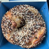 Stuffed Vegan Sausage, Egg & Cheese  at Moonrise Bagels in Poughkeepsie