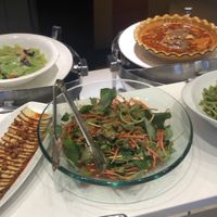 Buffet selection at Yù Sù Gé in Chengdu