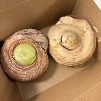 5 Spice Squiggle Like Custard / Chia Citrus Bun  at Two Seven Two in Cincinnati