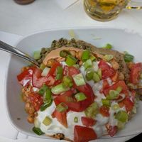 Bombay potato at Erdapfel in Luebeck