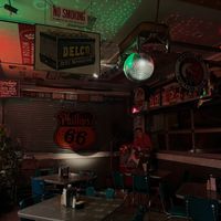   at 66 Diner in Albuquerque