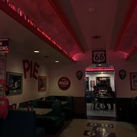   at 66 Diner in Albuquerque