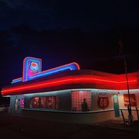   at 66 Diner in Albuquerque