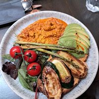 Vegan breakfast at Garden Café Brighton in Brighton