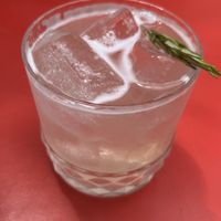 Gin soft drink  at Church Lx in Lisbon