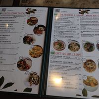 Vegan menu at Moonlight Cafe in Seattle