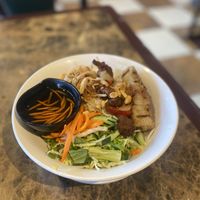 Vermicelli noodle bowl  at Moonlight Cafe in Seattle