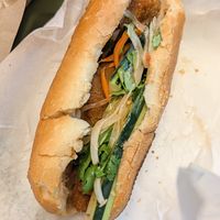 Chicken katsu banh mi at Moonlight Cafe in Seattle