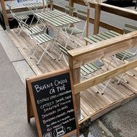 Terrace at Buena Onda Cà Phê in Paris