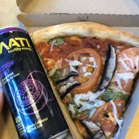 Vegan pizza! at Whole Foods Market in Charlotte