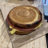 Savory option  at Saoco Vegan Bakery in Santiago