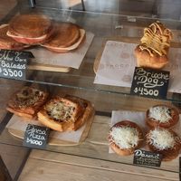 Savory Pastries at Saoco Vegan Bakery in Santiago