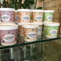 Vegan oatmeal at Little Joy Coffee in Northfield