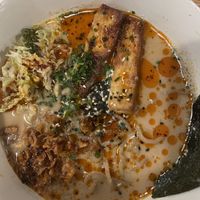 Mushroom ramen  at Sopa - Boronat in Barcelona