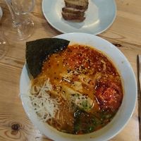 Ramen picante pero muy poco at Sopa - Boronat in Barcelona