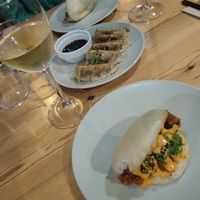 Bao y gyozas at Sopa - Boronat in Barcelona