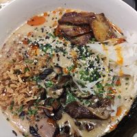 Mushroom ramen at Sopa - Boronat in Barcelona