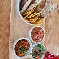 3 vegan pates at Sopa - Boronat in Barcelona