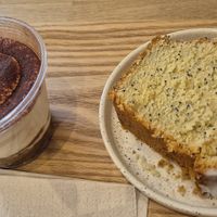 Cake and Tiramisu at SOA Champs-de-Mars in Paris