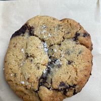 Olive oil and salt chocolate cookie  at SOA Champs-de-Mars in Paris