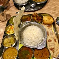 delicious vegan food  at Sangeetha Vegetarian Restaurant in Paris