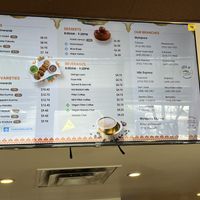 Second wall menu   at Idly Express in Mountain View