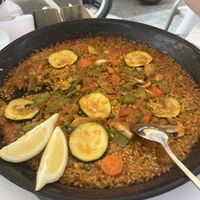 Paella vegana   at El Gosto del Gourmet in Alicante