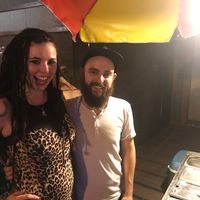 Not all heroes wear capes at The Vegan Hot Dog Cart in Orlando