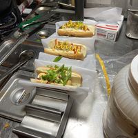 Vegan dogs at The Vegan Hot Dog Cart in Orlando