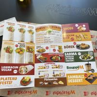 Menu  at Cigkoftem in Obernai