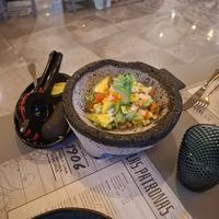 Molcajete de Guacamole Tradicional at Las Patronas Aguadulce in Aguadulce