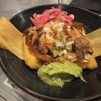 Veggie tamales  at Las Patronas Aguadulce in Aguadulce
