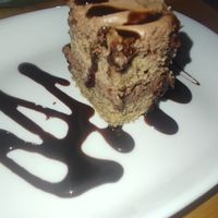 Chocolate cake at Spino's in Lecce