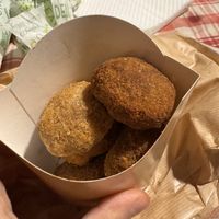 Vegan nuggets  at Spino's in Lecce