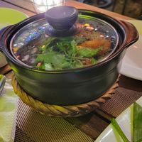 Eggplant stew at Phan Gia Riverside Restaurant in Hoi An